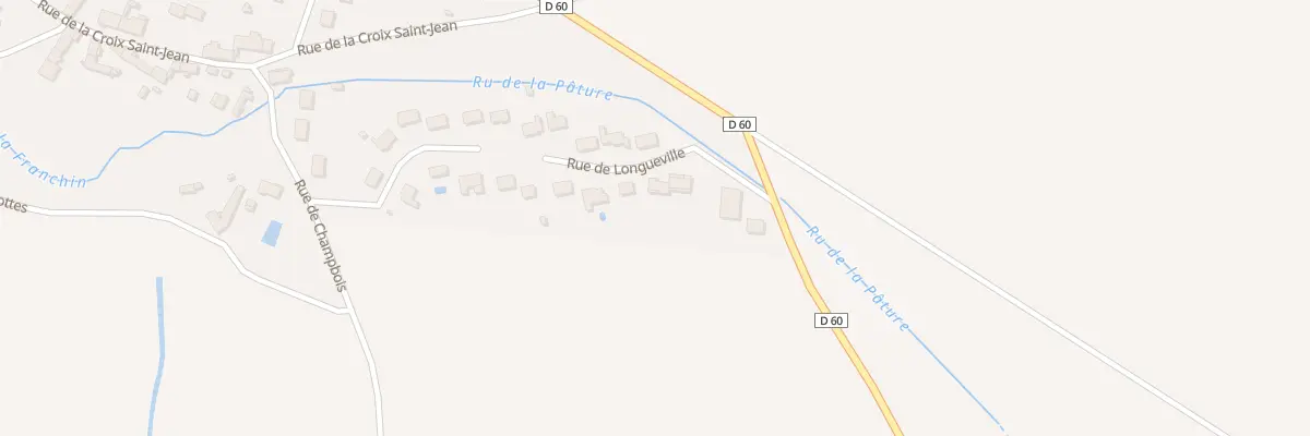 Plan du 3 Rue de Longueville à Lescherolles