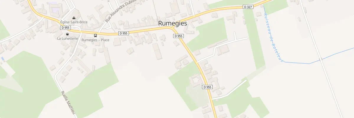 Plan du 78 Rue Eugene Millecamps à Rumegies