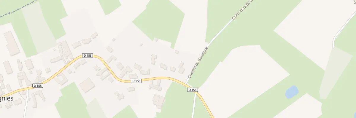 Plan du 735 Rue du Bois à Bousignies