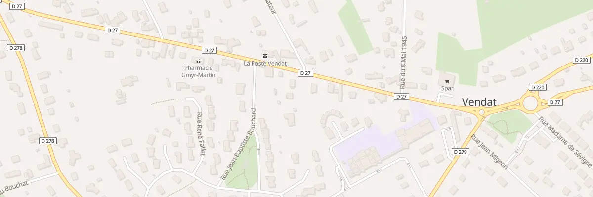 Plan du 17B Rue des Landes à Vendat