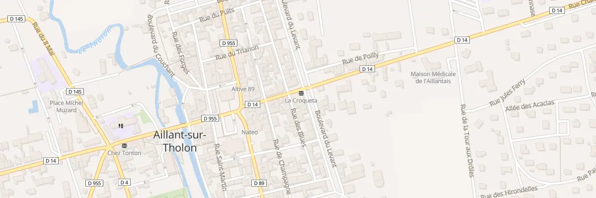 Plan du 28 Bd du Levant à Montholon