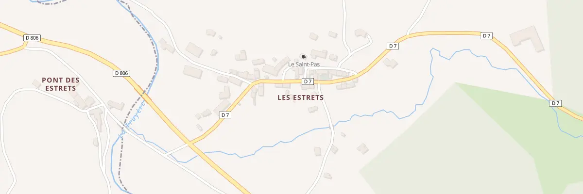 Plan du 5150A Les Estrets à Fontans