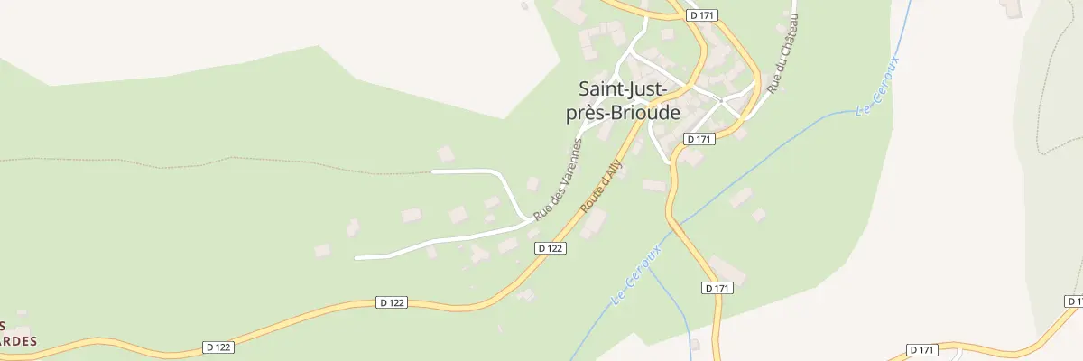 Plan du 5266 Le Bourg à Saint-Just-près-Brioude