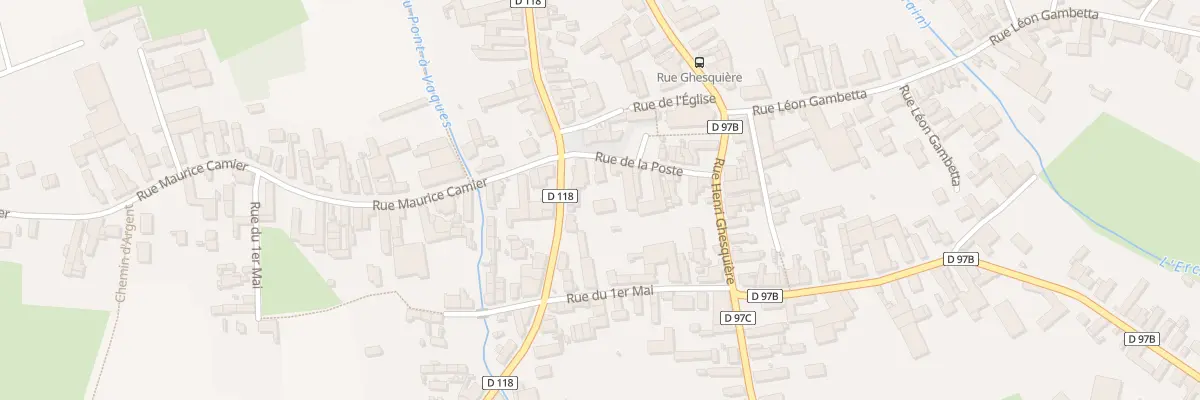 Plan du 4 Rue de la Poste à Rieux-en-Cambrésis