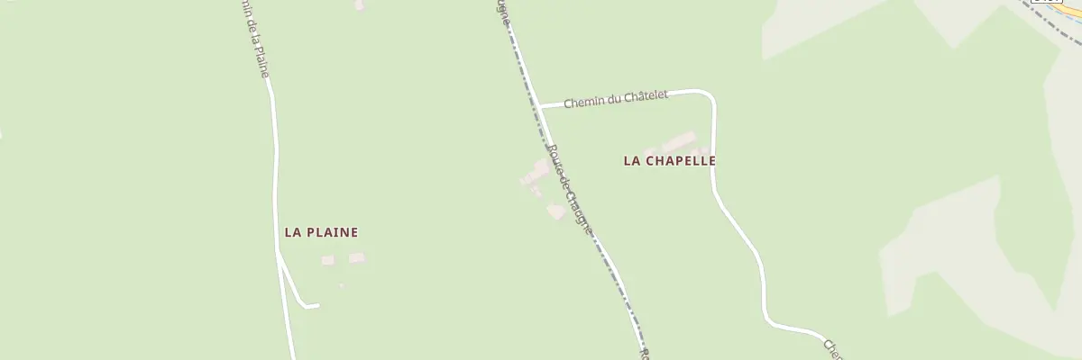 Plan du 102 La Plaine à Sallèdes