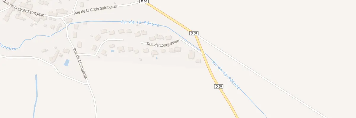 Plan du 1B Rue de Longueville à Lescherolles