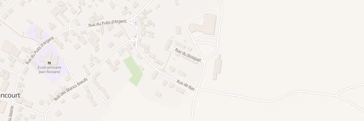 Plan du 7 Rue du Bosquet à Itancourt