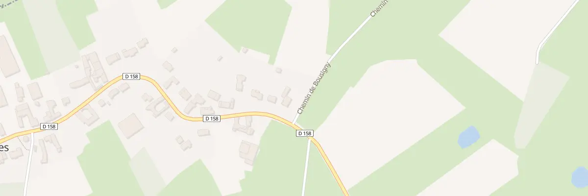 Plan du 751 Rue du Bois à Bousignies