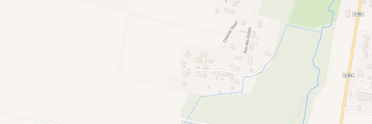 Plan du 30 Rue des Autels à Senan
