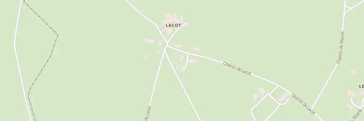 Plan du 5155 Lacot à Sauxillanges