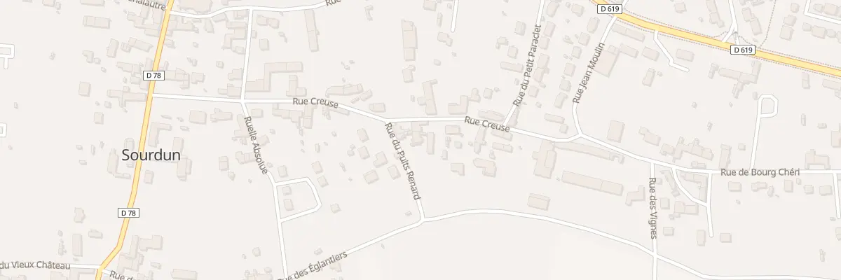 Plan du 5 Rue du Puits Renard à Sourdun
