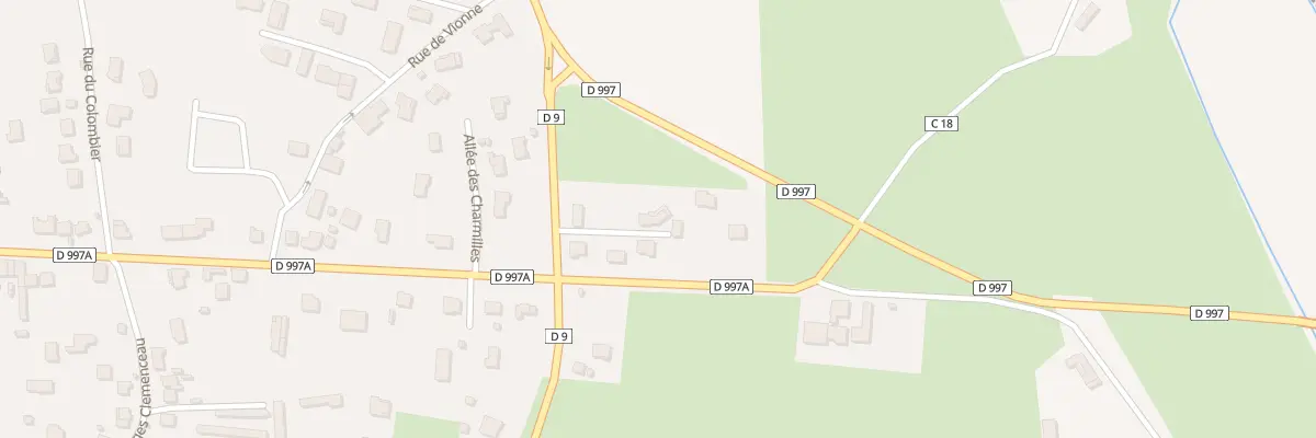 Plan du 5010 Rue du Clair Matin à Billom