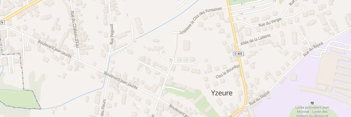 Plan du 22 Imp du Pré de Molles à Yzeure
