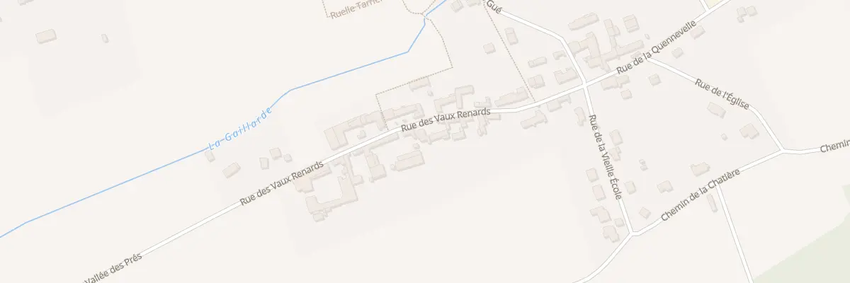 Plan du 14 Rue des Vaux Renards à Saligny