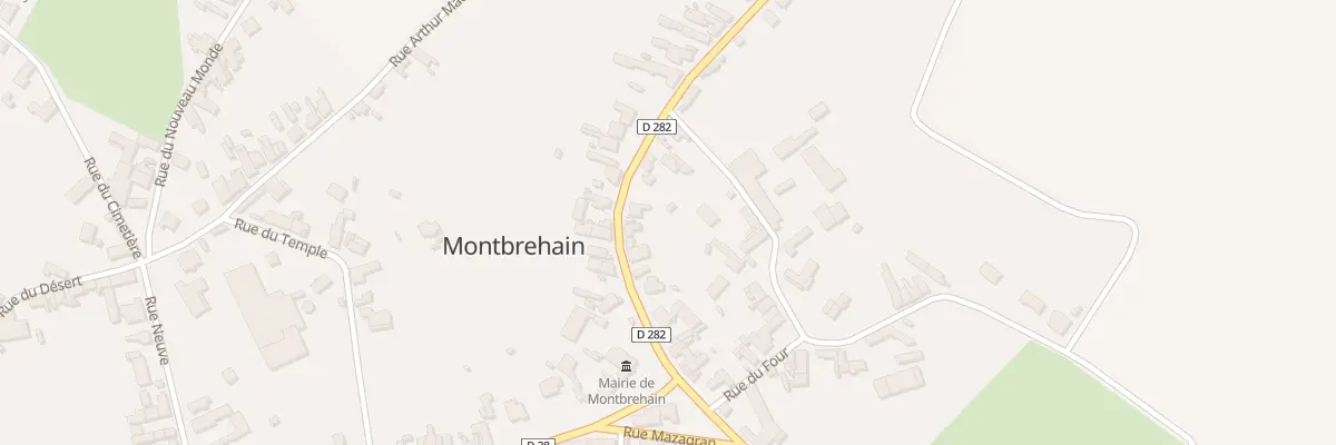 Plan du 20 Rue de Prémont à Montbrehain
