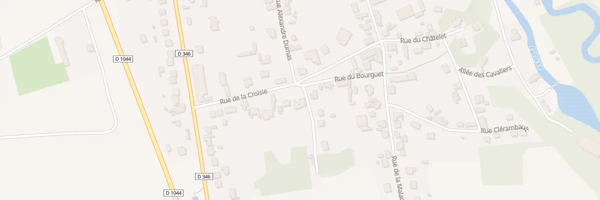 Plan du 16 Rue de la Croisie à Vendeuil