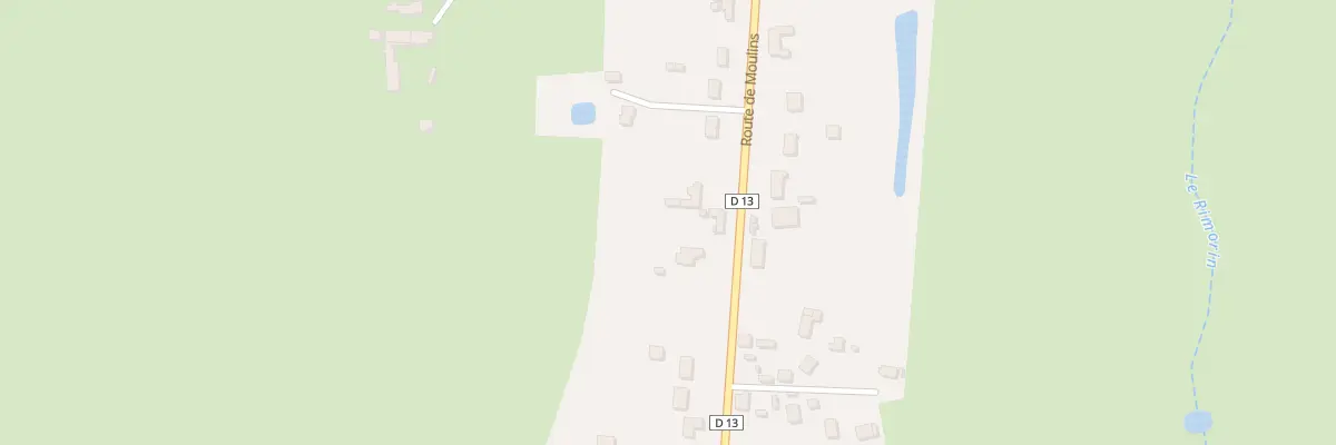 Plan du 63 Rte de Moulins à Dornes
