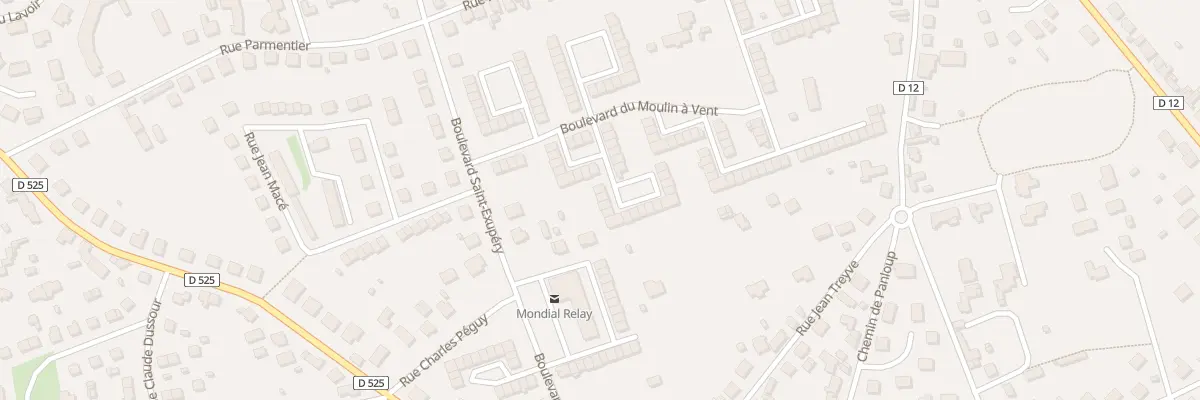 Plan du 36 Bd du Moulin à Vent à Yzeure