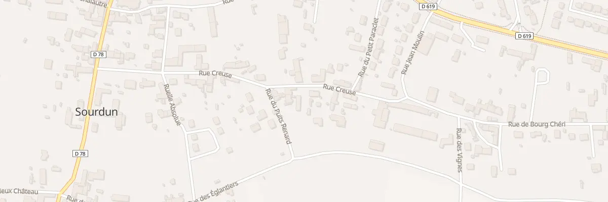 Plan du 18 Rue Creuse à Sourdun