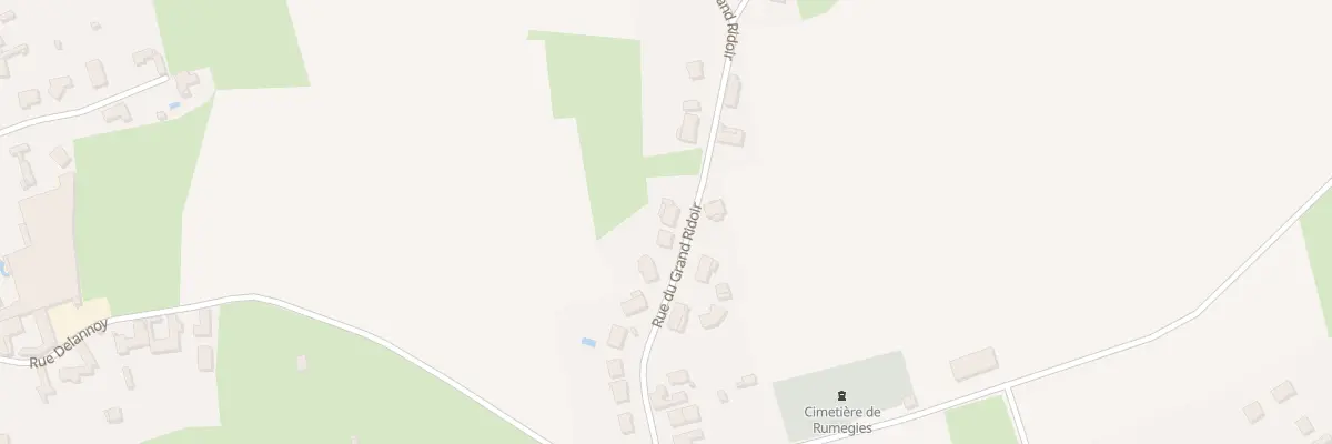 Plan du 333 Rue du Grand Ridoir à Rumegies