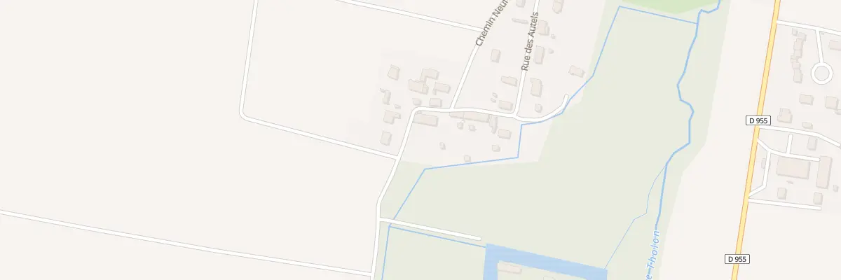 Plan du 21 Rue des Autels à Senan