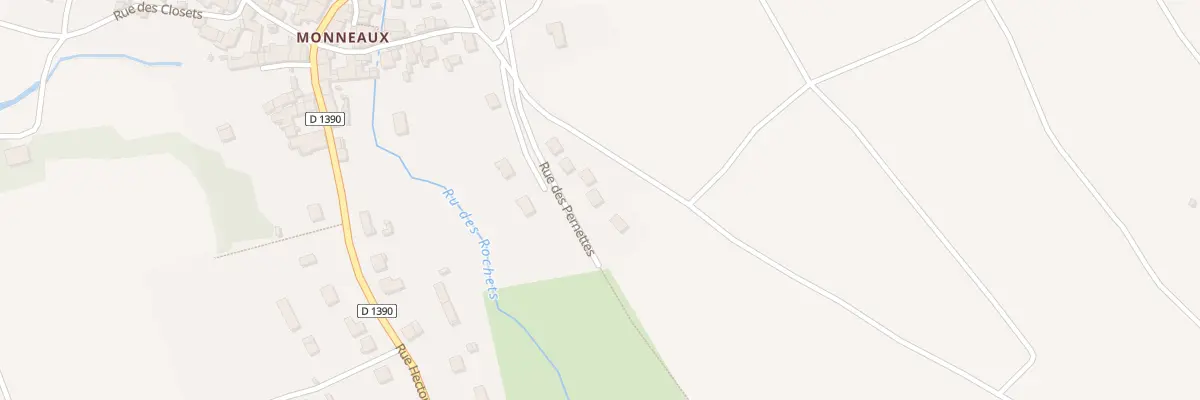 Plan du 9 Rue des Pernettes - Monneaux à Essômes-sur-Marne