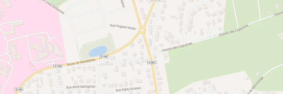 Plan du 49 Rue Claude Debussy à Yzeure