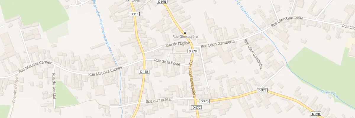 Plan du 1 Rue de la Poste à Rieux-en-Cambrésis