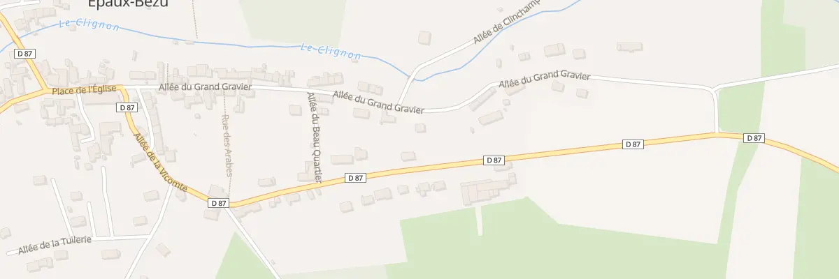 Plan du 34 All du Grand Gravier à Épaux-Bézu