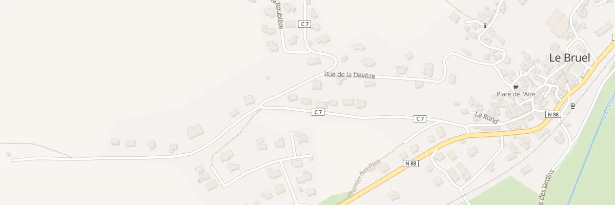 Plan du 5131 Rte des Buissières à Esclanèdes