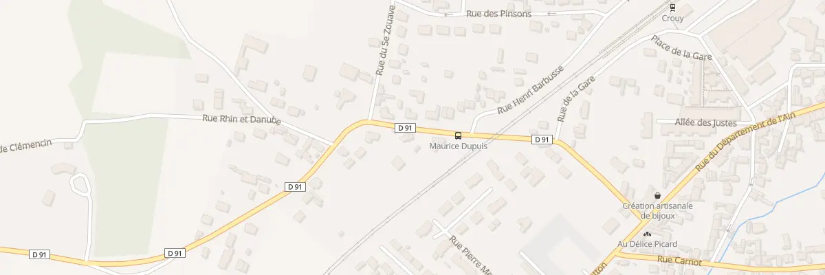 Plan du 5 Rue Maurice Dupuis à Crouy