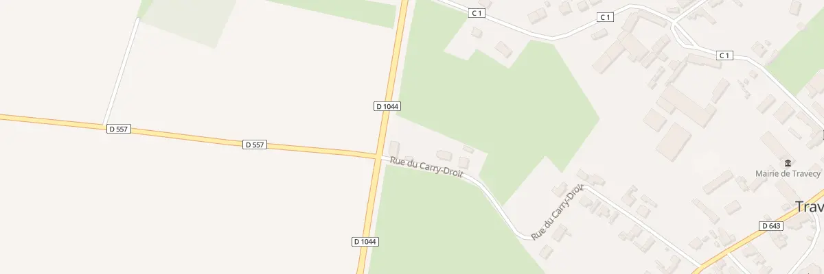 Plan du 18 Rue du Carry - Droit à Travecy