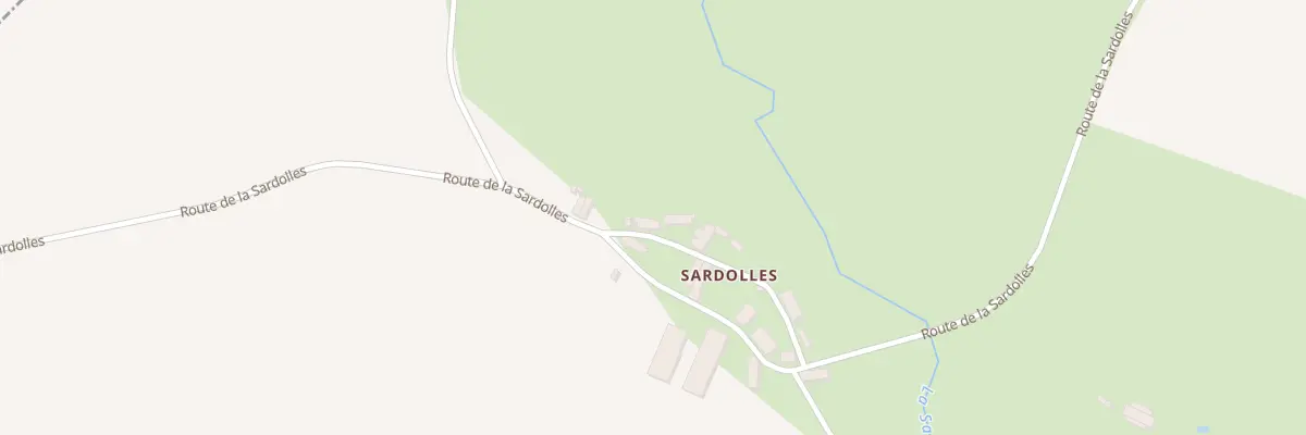Plan du 84 Sardolles à Beaumont-Sardolles