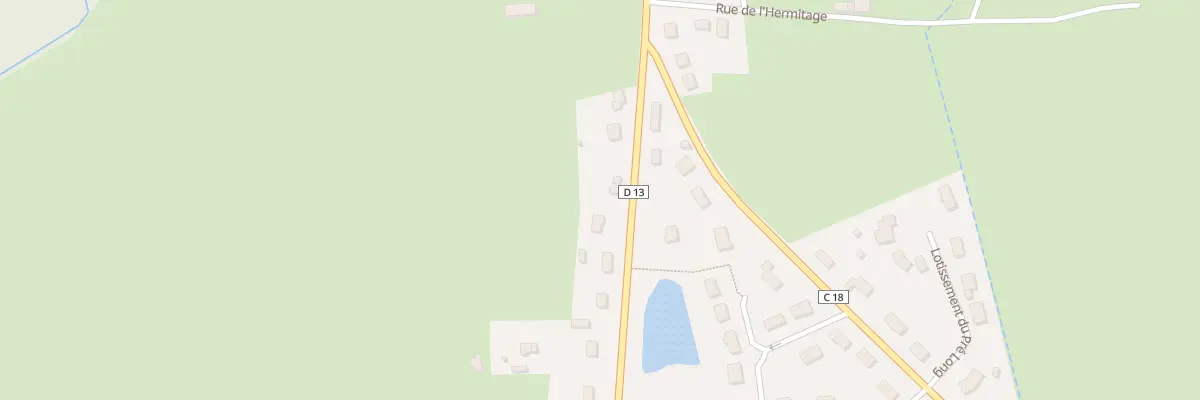 Plan du 25 Rte de Moulins à Dornes