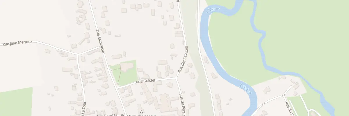Plan du 1B Rue des Falaises à Vendeuil