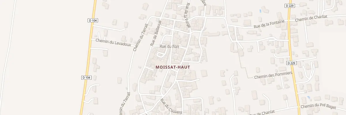 Plan du 5165 Rue Saint-jean à Moissat