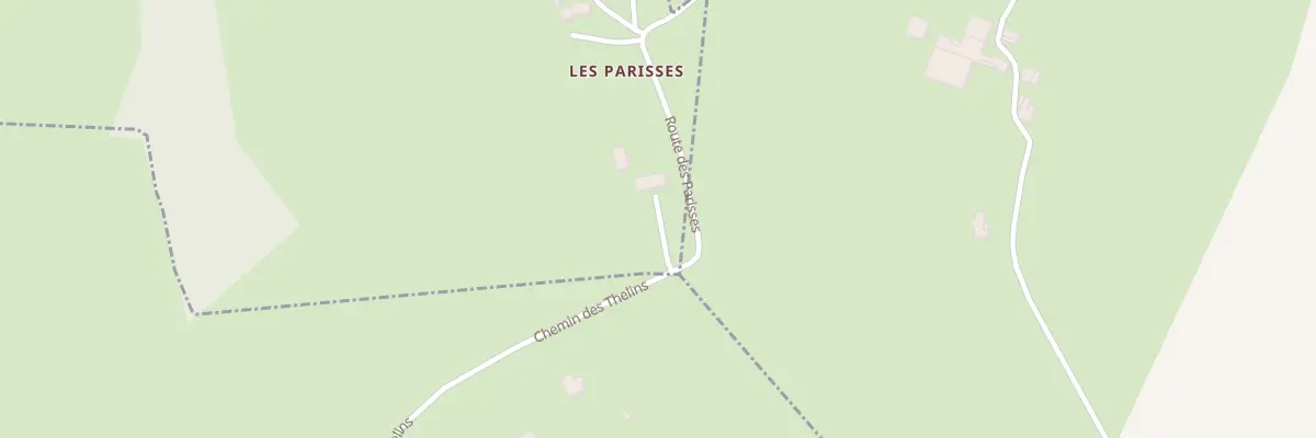 Plan du 5149 Les Parisses à Gennetines