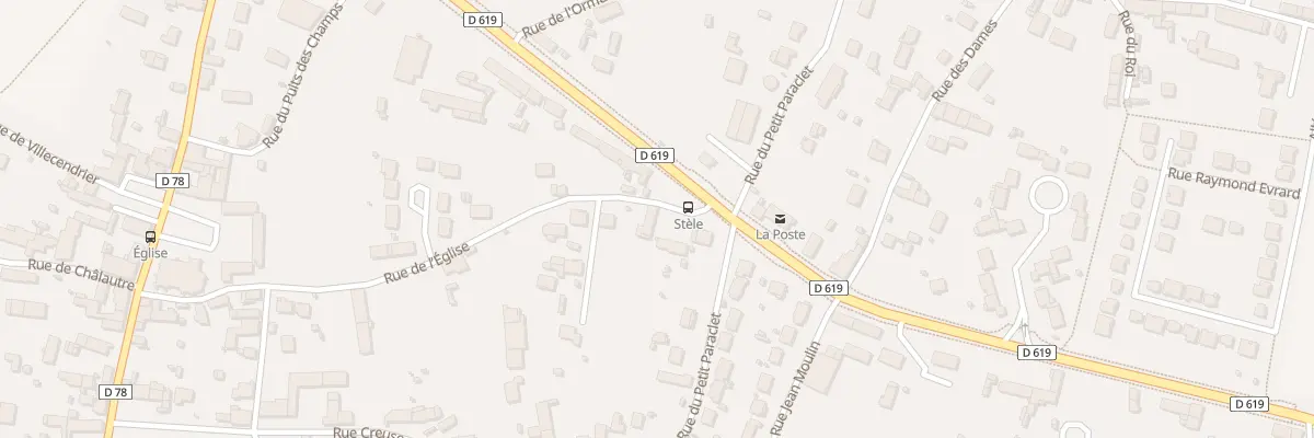 Plan du 40 Rue de l’Eglise à Sourdun
