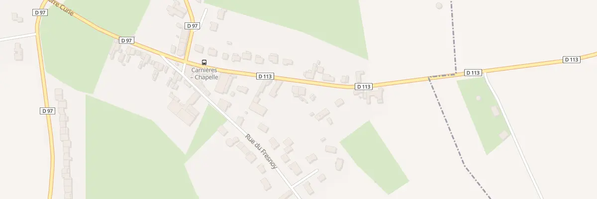 Plan du 14 Rue de Boussières à Carnières