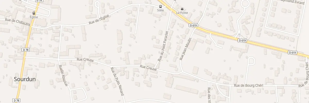 Plan du 14 Rue du Petit Paraclet à Sourdun