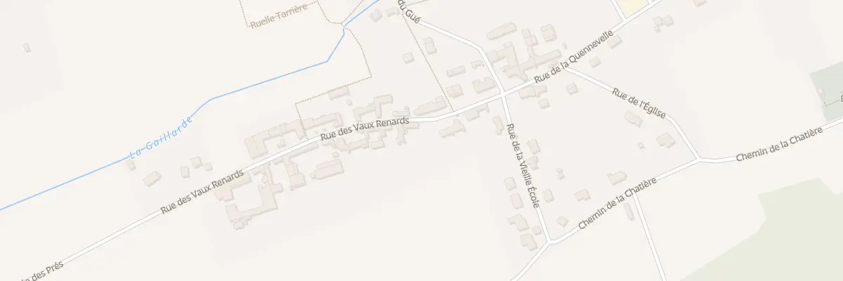 Plan du 6 Rue des Vaux Renards à Saligny
