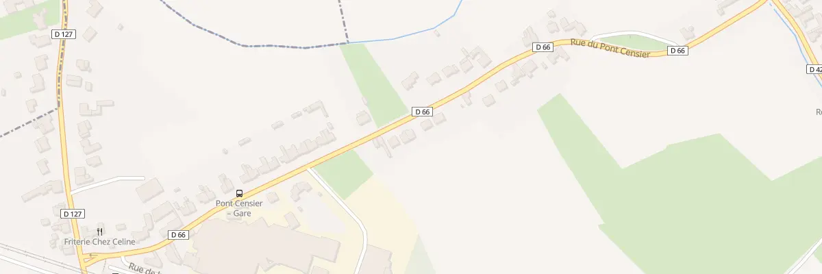 Plan du 449 Rue du Pont Censier à Rosult