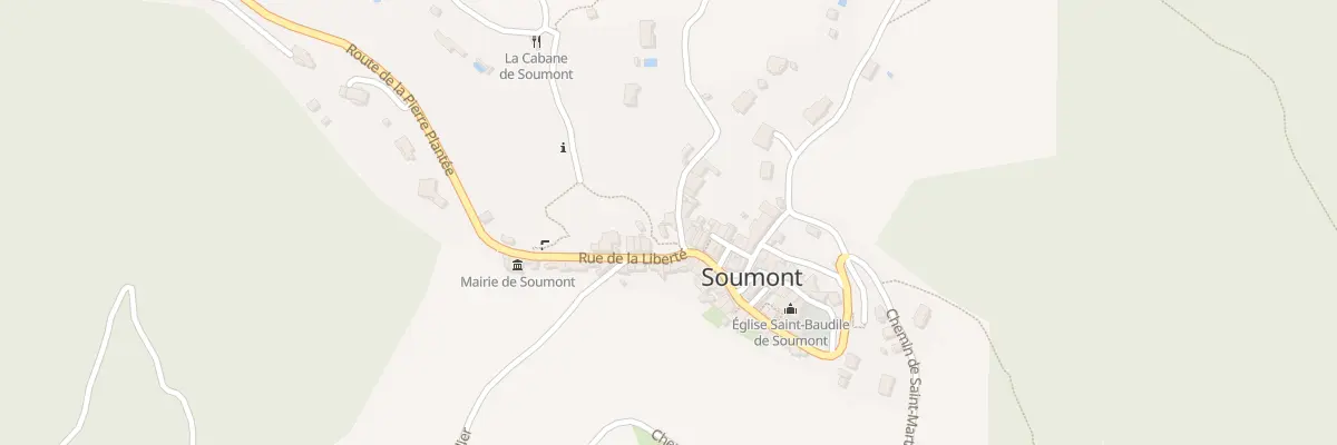 Plan du 5005F Le Village à Soumont