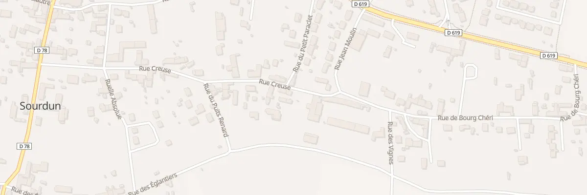 Plan du 34 Rue Creuse à Sourdun