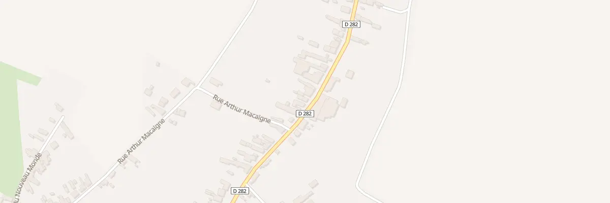 Plan du 39 Rue de Prémont à Montbrehain