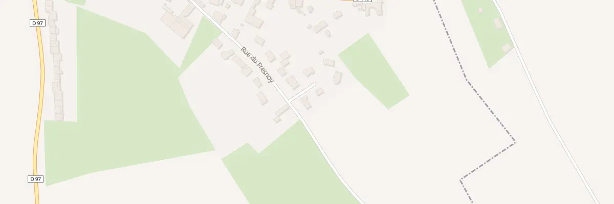 Plan du 21 Rue du Fresnoy à Carnières
