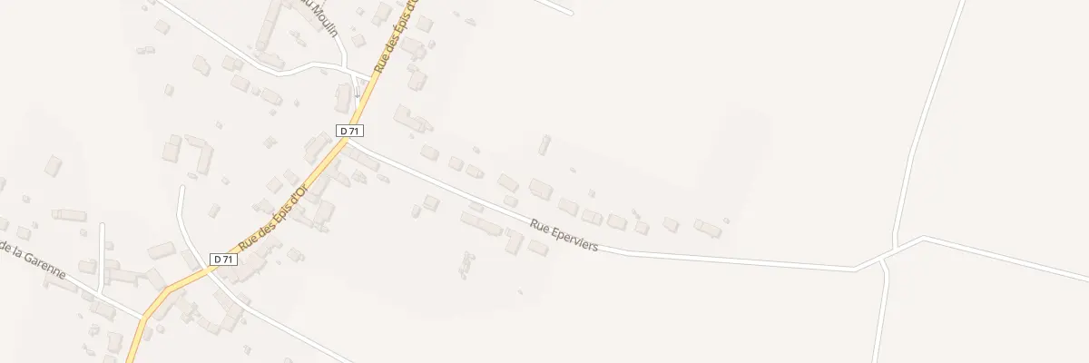 Plan du 13 Rue Eperviers à Cerneux