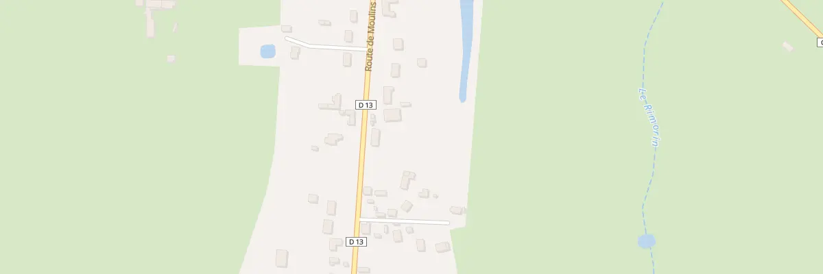 Plan du 64 Rte de Moulins à Dornes