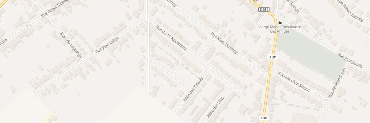 Plan du 24 Rue du 11 Novembre à Neuville-sur-Escaut
