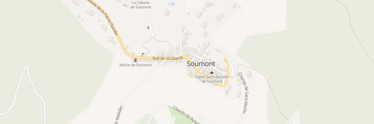 Plan du 5038F Le Village à Soumont